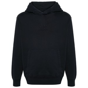 C.P.컴퍼니 로고 자수 후디, 블루계열, Standard L(KR 105)