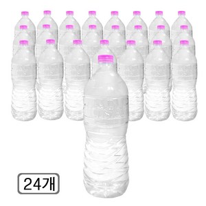 아이시스 8.0 ECO 생수 무라벨, 2L, 24개