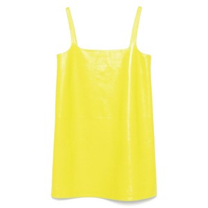 구찌 레더 미니 드레스, 그린계열, Italy 42(KR 66)