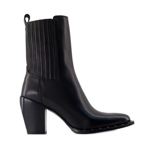 골든 구스 데비 포인티드 토 앵클 부츠, Italy 36(KR 235), 블랙계열