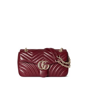구찌 스몰 GG 마몽 체인 숄더 백
