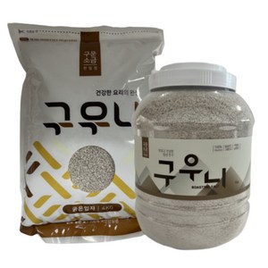 한반도 소금 구우니 알칼리 천일염 구운 소금 가는 굵은 솔트 가정용 업소용, 굵은입자-비닐, 1개, 4kg