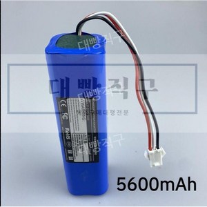 라이프로 라이스타 RX10 로봇청소기 사용 호환 배터리 5600Ah 6800mAh, 3선 일반형5600mAh(전선갯수확인)