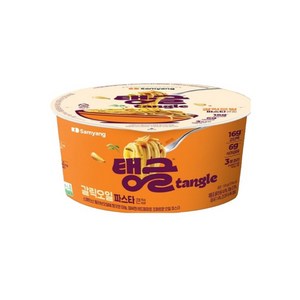 tangle 큰컵 갈릭오일 파스타