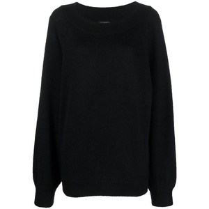 톰포드 골지 니트 라운드 넥 스웨터