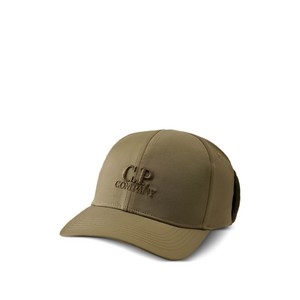 C.P.컴퍼니 로고 자수 베이스볼 캡 모자