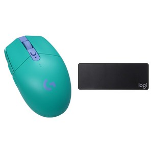 로지텍 무선마우스 G304 + 마우스 장패드