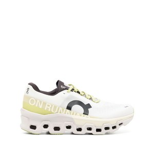 온러닝 클라우드몬스터 2 메시 스니커즈, US 11.5(KR 295), 화이트계열+그린계열