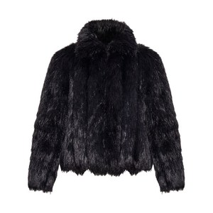 발렌시아가 페이크 퍼 재킷, 블랙계열, France 34(KR 44)