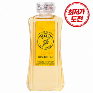 꿀내음 국내산 사양벌꿀, 1kg, 1개