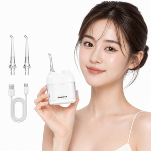 ERANSTAR 미니 무선 물치실 구강세정기 IPX7급 방수 휴대용/여행용/캠핑용/출장용