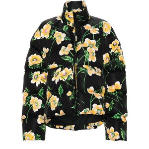 발렌시아가 플로럴 프린트 패딩 재킷