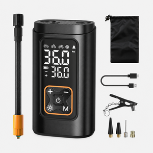 ACMEZING 무선 전동 에어펌프 휴대용 타이어 공기 주입기 6000mAh 다용도 자동차 자전거 공기펌프 C21