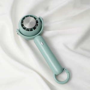 우리아 휴대용 쿨 냉각 핸디 선풍기 손선풍기 손풍기 대용량 에어컨 핸디 무소음 C타입, 빈티지그린