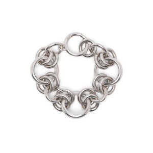 셀린느 헤리티지 링크 브레이슬릿, cm 15.5, 실버계열