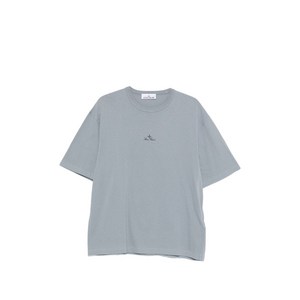 스톤 아일랜드 로고 티셔츠, 블루계열, Standard L(KR 100)
