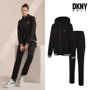 [DKNY GOLF] 윈드컷 저지 상하의 셋업 여성 3컬러 택1