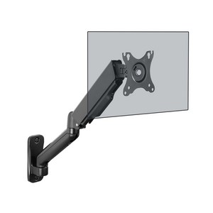 엔산마운트 LWA-115B 32인치 싱글 모니터암 모니터 상하좌우 벽걸이 브라켓