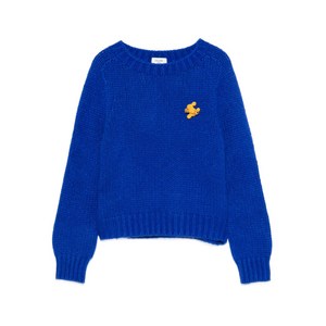 셀린느 아플리케 디테일 스웨터, 블루계열, S(KR 55)