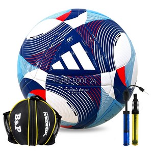 아디다스 리그 축구공 IW6327, 5호+공가방(주머니형)+양방향 볼펌프, 1세트