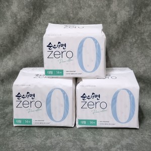순수한면 제로 생리대 날개형