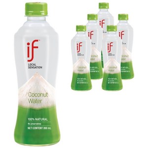 if 오리지널 코코넛워터, 350ml, 6개
