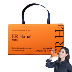 이알하나 ERr731 중년 여성 갱년기 영양제, 28정, 1개