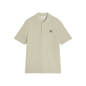 메종키츠네 폭스 헤드 자수 폴로 셔츠, 그린계열, Standard L(KR 105)