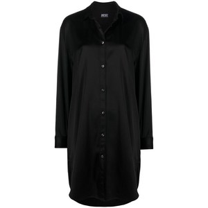 디젤 로고 셔츠 드레스, 블랙계열, Standard S(KR 55)