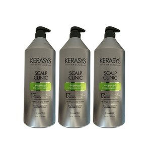 케라시스 두피 클리닉 단백질 샴푸, 980ml, 3개