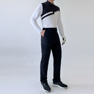 남성 스포츠 기능성 골프웨어 스판 밴딩 카고 팬츠 LAX 6010