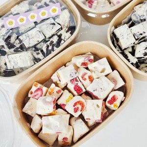 마시멜로 쫀득쿠키 만들기세트 (초코&딸기 후르트링)