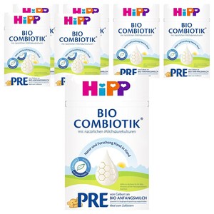 힙 프레 콤비오틱 분유 무전분, 600g, 7개