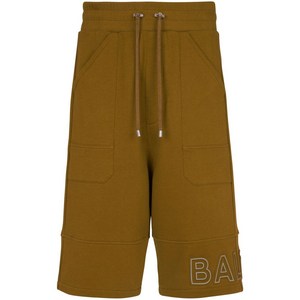 발망 로고 프린트 쇼츠, 브라운계열, Standard XXL(KR 120)