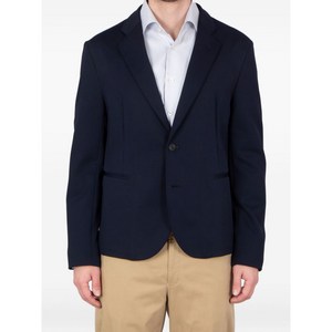 엠포리오아르마니 싱글 브레스티드 블레이저, 블루계열, Italy 54(KR 110)