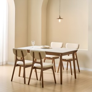 루시드퍼니처 라미 포세린 원목 식탁세트 4인용 방문설치