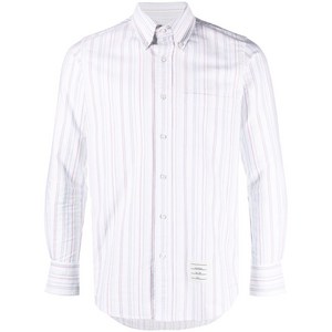톰 브라운 university-stripe long-sleeve shirt, 화이트계열, Numeric 2(KR 100)