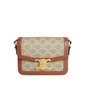 셀린느 트리옹프 패턴 탑 핸들 토트 백