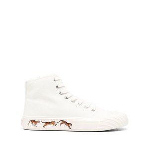 겐조 타이거 프린트 레이스업 스니커즈