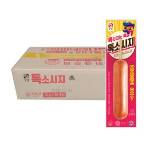 사조오양 톡소시지 70g 소세지 핫바 간식, 30개