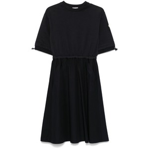 몽클레르 코튼 미디 드레스, 블루계열, Standard L(KR 77)