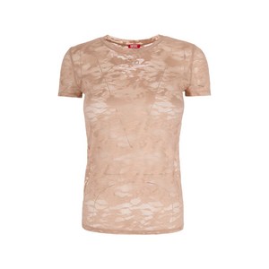 디젤 카시아-Utlt 티셔츠, 베이지계열, Standard L