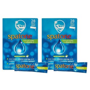 스파톤 데일리 철분 샷 + 비타민 C 애플 맛, 700ml, 2개