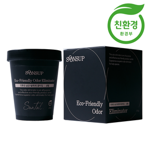 순숲 친환경 살균 탈취제 겔타입 상탈, 1개, 250ml