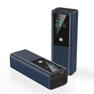 PIUJJA 휴대용 PD 100W 노트북 고출력 LED디스플레이 대용량 양방향 초고속충전 여행용 기내반입 보조배터리 20000mAh