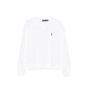 폴로랄프로렌 로고 디테일 스웨트셔츠, 화이트계열, Standard L(KR 77)