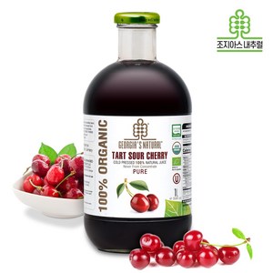 조지아스내추럴 유기농 NFC 타트체리주스, 1L, 1개