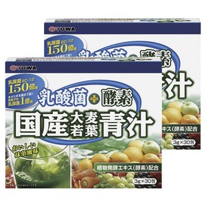 YUWA 유산균 + 효소 새싹보리 녹즙 30개입