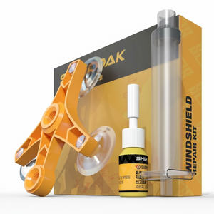 자동차 깨진 금 간 유리 복원제 돌빵 복원액 키트, 2g, 1박스