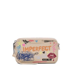 마크제이콥스 펑크 스크리블 스냅샷 레더 크로스 백